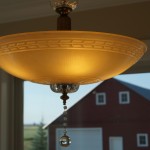 Beautiful At Deco light fixture in my grandmother's farmhouse